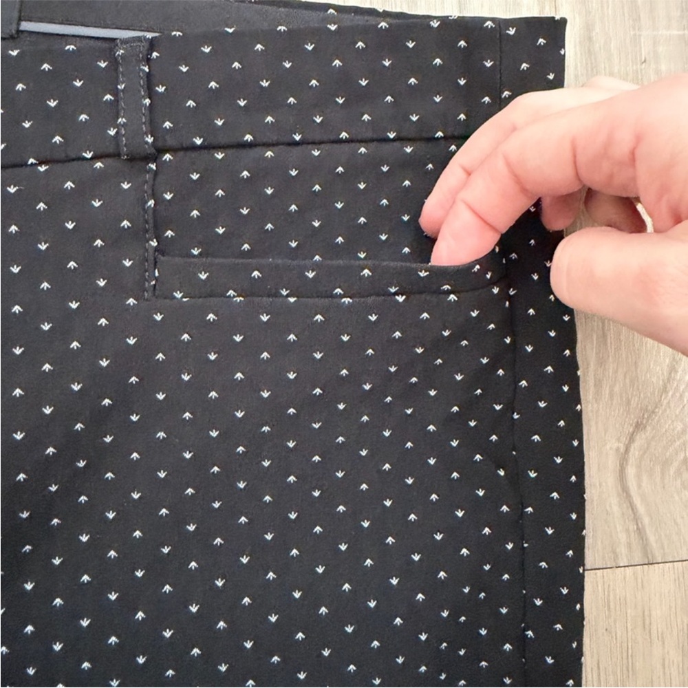 Banana Republic Women's Sloan Patterned Pants - Picture 4 of 9